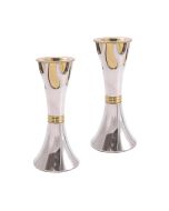 Two-tone Tree of Life Candlesticks