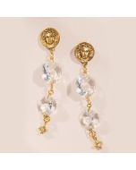 Waldorf Goddess Crystal Earrings by John Wind