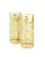 Woman of Valor Candleholders by Hoshen Design: Gold