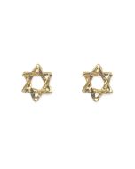 Woven Star of David Earrings by Bareket Fine Jewelry