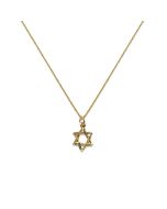 Woven Star of David Necklace by Bareket Fine Jewelry