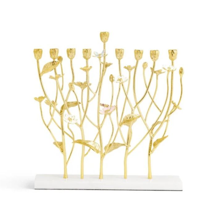 Wildflowers Menorah by Michael Aram