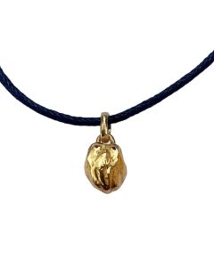 14kt Gold Plated Chickpea Lariat Necklace by Lisa Motro