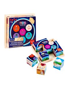 6-in-1 Wooden Block Passover Puzzle