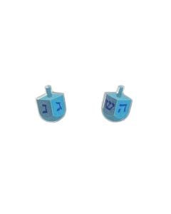 Acrylic Dreidel Earrings