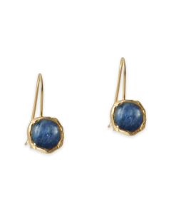 Adornment Earrings by the Israel Museum: Blue Quartz Drops