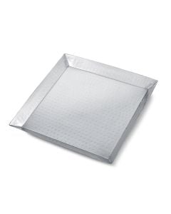 Aluminum Hammered Matzah Plate