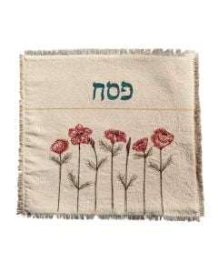 Anemone Matzah Cover by Leo's Dry Goods