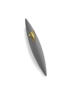 Apollo Mezuzah by Laura Cowan: Grey Stone