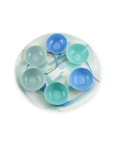 Porcelain Artware Seder Plate by DaviStudio