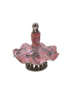 Enamel Ballerina Dreidel