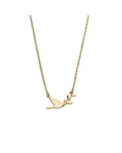 Better Days Dove Necklace by Shlomit Ofir