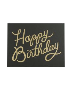 Birthday Notecard: Black and Gold by Rifle Paper Co.