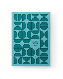 Birthday Notecard: Lazer-Cut Pocket