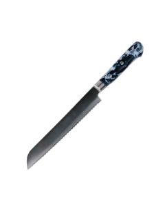Black and White Marble Challah Knife by Fredericks and Mae