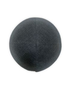 Black Linen Kippah