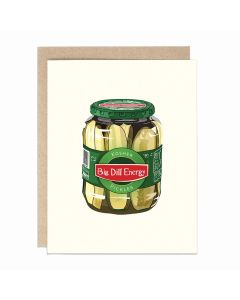 Blank Notecard: Big Dill Energy