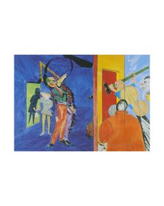 Blank Notecard: Eclipse of God by R. B. Kitaj