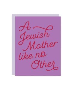 Mother's Day Notecard: Jewish Mother