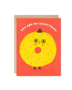Blank Notecard: You Are My Everything (Bagel)
