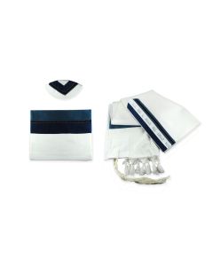 Blue Itay Tallis Set by Eretz Judaica