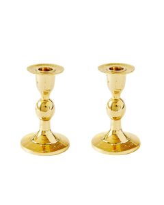 Brass Georgian Candlesticks by Sir/Madam