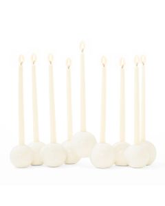 Bubble Menorah by Tchotchke: Milk