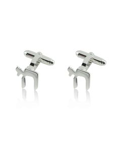Chai Cufflinks by Bareket Fine Jewelry