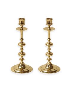 Chantal Brass Candlesticks by TOB Aero