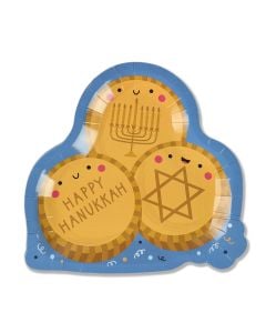 Chocolate Gelt Plates