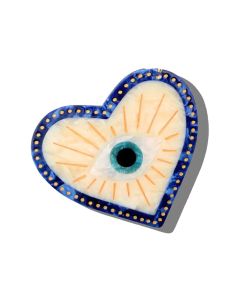 Coastal Lucky Eye Pin by Solar Eclipse