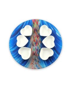 Crossing the Red Sea Seder Plate by Arielle Zorger