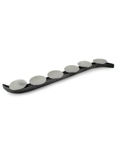 Curved Seder Plate by Blackthorne Forge