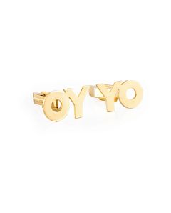 Deborah Kass OY/YO Cufflinks