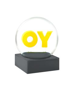 Deborah Kass OY/YO Snow Globe