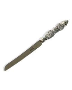 Decorated Electroform Challah Knife