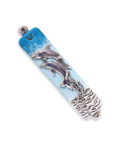Dolphin Mezuzah