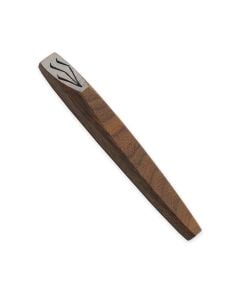 Walnut Ember Mezuzah by Windthrow