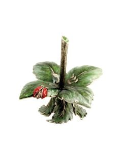 Enamel Leaf Dreidel