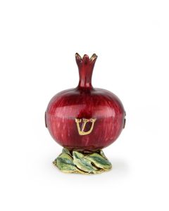 Enamel Pomegranate Dreidel