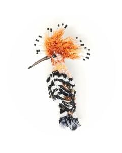 Hoopoe Brooch by Trovelore