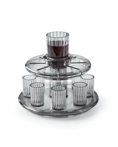 Fountain Kiddush Cup by Apeloig: Smoke