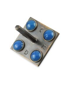 Four Stones Dreidel by Works & Crafts: Blue