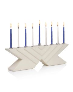 Frank Lloyd Wright "X" Beth Sholom Menorah