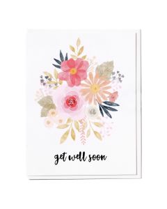 Get Well Soon Notecard: Chicken Soup Recipe