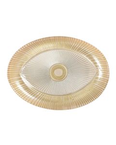 Glass Evil Eye Dish