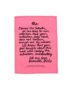 Guerrilla Girls Dear Art Collector Handkerchief