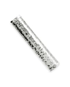 Hammered Mezuzah by Michael Aram: Silver