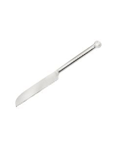 Hammered Stainless Steel Bagel Knife