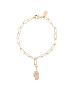 Hamsa Bracelet with Turquoise by Studio Grun